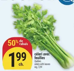 Marché Adonis CÉLERI AVEC FEUILLES | CELERY WITH LEAVES offer
