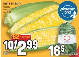 Marché Adonis MAÏS EN ÉPIS | CORN COB offer