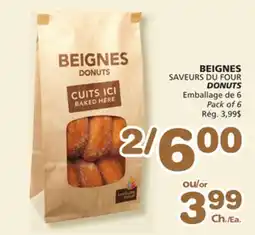 Marches Tradition SAVEURS DU FOUR DONUTS offer