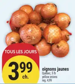 Marché Adonis OIGNONS JAUNES | YELLOW ONIONS offer