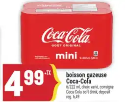 Marché Adonis boisson gazeuse Coca-Cola offer