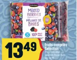 Marché Adonis FRUITS CONGELÉS SELECTION | SELECTION FROZEN FRUITS offer