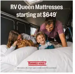 Dormez Vous RV Queen Mattresses offer