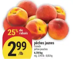 Marché Adonis PÊCHES JAUNES | YELLOW PEACHES offer