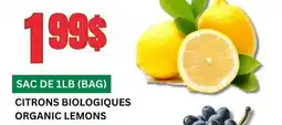 Marches Tau CITRONS BIOLOGIQUES offer