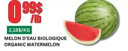 Marches Tau MELON D'EAU BIOLOGIQUE offer