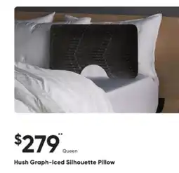 Dormez Vous Hush Graph-Iced Silhouette Pillow offer