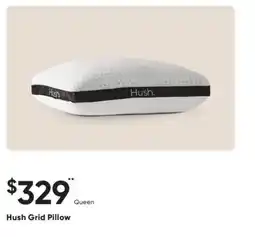 Dormez Vous Hush Grid Pillow offer