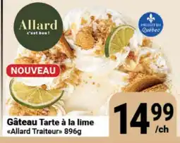Pasquier Gâteau Tarte à la lime Allard Traiteur offer