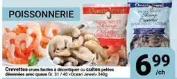 Pasquier CREVETTES CRUES FACILES À DÉCORTEQUES ou CUISES PELées offer