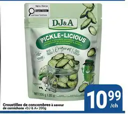 Pasquier Croûtes de concombres à saveur de cornichone DJ & A offer