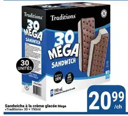 Pasquier Sandwichs à la crème glacée Mega Traditions offer