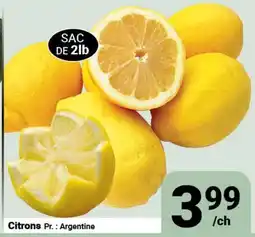 Pasquier Citrons offer