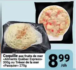 Pasquier Coquille aux fruits de mer Aliments Québec Express ou Trésor de la mer Pasquier offer