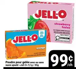 Pasquier Poudre pour gelée avec ou sans sucre ajouté Jell-O offer