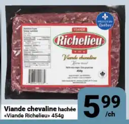 Pasquier Viande chevaline hachée Viande Richelieu offer