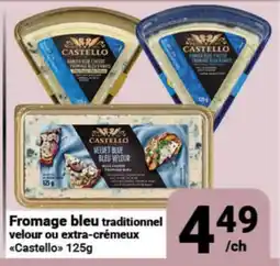 Pasquier Fromage bleu traditionnel velour ou extra-crèmeux Castello offer