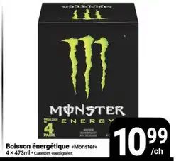 Pasquier Boisson énergétique Monster offer