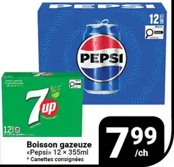 Pasquier Boisson gazeuse Pepsi offer