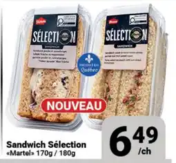 Pasquier Sandwich Sélection Martel offer