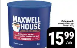 Pasquier Café moulu Maxwell House offer