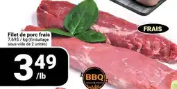 Pasquier Filet de porc frais offer