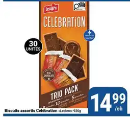 Pasquier Biscuits assortis Célébration Leclerc offer