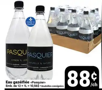 Pasquier Eau gazéifiée Pasquier offer