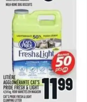 Metro Litiére Agglomérante Cat's Pride Fresh & Light offer