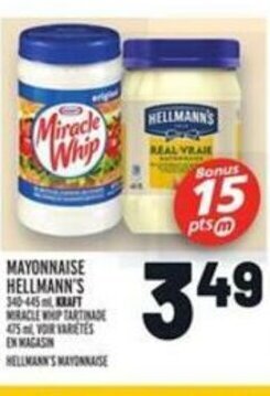 Metro Mayonnaise Hellmann's offer