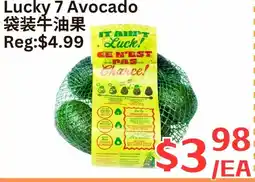 Farm Fresh Supermarket Lucky 7 Avocado offer