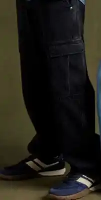 Walmart Jean cargo ample pour hommes offer