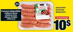 Super C SAUCISSES FRAÎCHES SELECTION offer