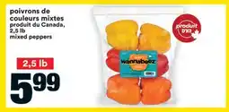 Super C Poivrons De Couleurs Mixtes | Mixed Peppers offer