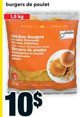 Super C BURGERS DE POULET offer