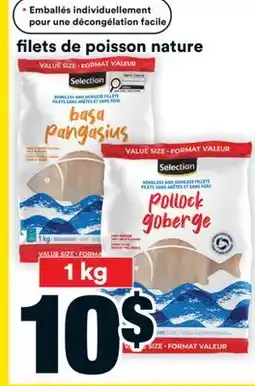 Super C FILETS DE POISSON NATURE SELECTION offer