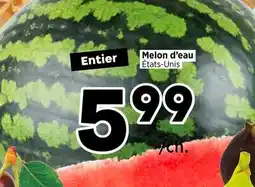 Val-Mont Melon d'eau États-Unis offer