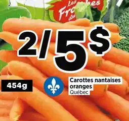 Val-Mont Carottes nantaises oranges offer