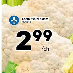 Val-Mont Choux-fleurs blancs Québec offer