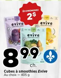 Val-Mont Cubes à smoothies Evive offer