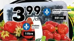 Val-Mont Fraises, Bleuets sauvages offer