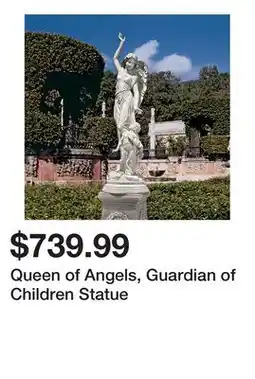 Wayfair Queen of Angels, Guardian of Children Statue offer