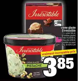 Super C CRÈME GLACÉE IRRÉSISTIBLE offer