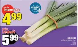 Super C poireaux offer