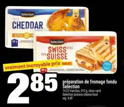 Super C PRÉPARATION DE FROMAGE FONDU SELECTION offer