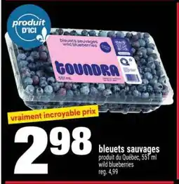 Super C bleuets sauvages offer