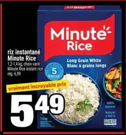 Super C MINUTE RICE offer
