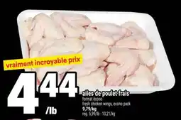 Super C ailes de poulet frais offer
