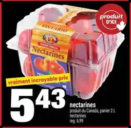 Super C NECTARINES offer