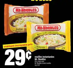 Super C NOUILLES INSTANTANÉES MR. NOODLES offer